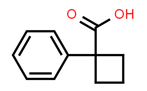 CAS No. 37828-19-6, 1-Phenylcyclobutanecarboxylic acid