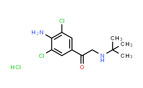 CAS No. 37845-71-9, 1-(4-Amino-3,5-dichloro-phenyl)-2-tert-butylamino-ethanone Hydrochloride