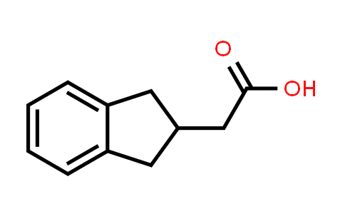 CAS No. 37868-26-1, 2-(2,3-Dihydro-1H-inden-2-yl)acetic acid