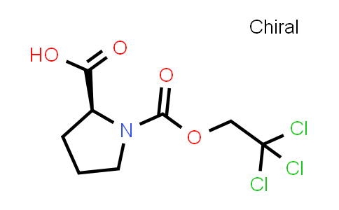 CAS No. 37888-34-9, ((2,2,2-Trichloroethoxy)carbonyl)-L-proline