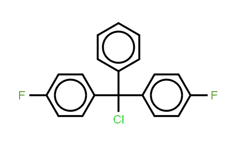 CAS No. 379-54-4, 4,4'-(Chloro(phenyl)methylene)bis(fluorobenzene)