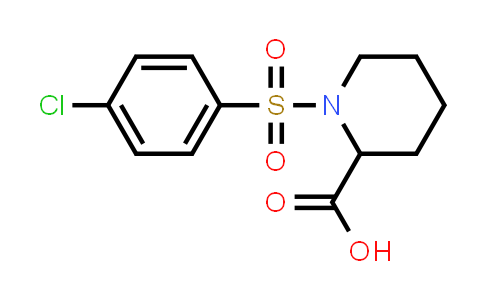 CAS No. 379223-45-7, 1-((4-Chlorophenyl)sulfonyl)piperidine-2-carboxylic acid