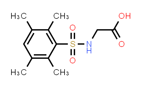CAS No. 379250-94-9, ((2,3,5,6-Tetramethylphenyl)sulfonyl)glycine