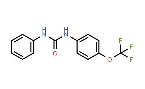 CAS No. 380186-64-1, 1-Phenyl-3-(4-(trifluoromethoxy)phenyl)urea