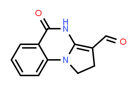 CAS No. 380197-06-8, 5-Oxo-1,2,4,5-tetrahydropyrrolo[1,2-a]quinazoline-3-carbaldehyde