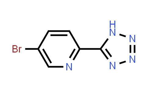CAS No. 380380-60-9, 5-Bromo-2-(1H-tetrazol-5-yl)pyridine