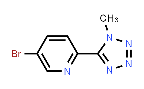 CAS No. 380380-63-2, 5-Bromo-2-(1-methyl-1H-tetrazol-5-yl)pyridine