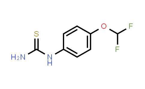 CAS No. 380441-42-9, N-[4-(Difluoromethoxy)phenyl]thiourea