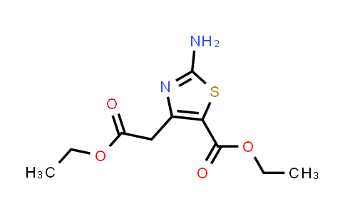 CAS No. 38067-29-7, 4-Thiazoleacetic acid, 2-amino-5-(ethoxycarbonyl)-, ethyl ester