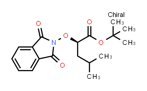 CAS No. 380886-35-1, (R)-tert-Butyl 2-(1,3-dioxoisoindolin-2-yloxy)-4-methylpentanoate