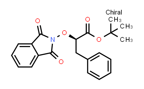 CAS No. 380886-37-3, (R)-tert-Butyl 2-(1,3-dioxoisoindolin-2-yloxy)-3-phenylpropanoate