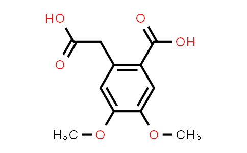 CAS No. 3809-00-5, 2-(carboxymethyl)-4,5-dimethoxybenzoic acid