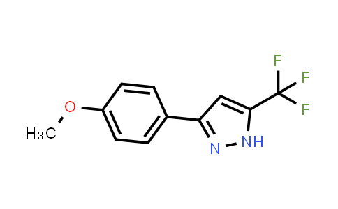 CAS No. 380905-15-7, 3-(4-Methoxyphenyl)-5-(trifluoromethyl)-1H-pyrazole