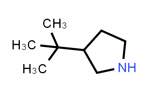 CAS No. 381665-66-3, 3-tert-Butylpyrrolidine