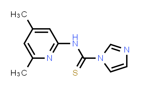 CAS No. 381666-16-6, N-(4,6-Dimethyl-2-pyridinyl)-1H-imidazole-1-carbothioamide