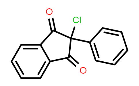 CAS No. 3817-96-7, 2-Chloro-2-phenyl-1h-indene-1,3(2h)-dione