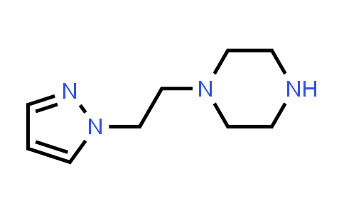 CAS No. 381721-56-8, 1-[2-(1H-Pyrazol-1-yl)ethyl]piperazine
