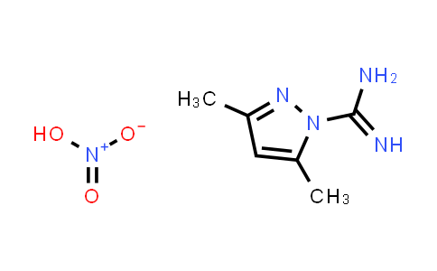 CAS No. 38184-47-3, 3,5-Dimethylpyrazole-1-carboxamidine nitrate