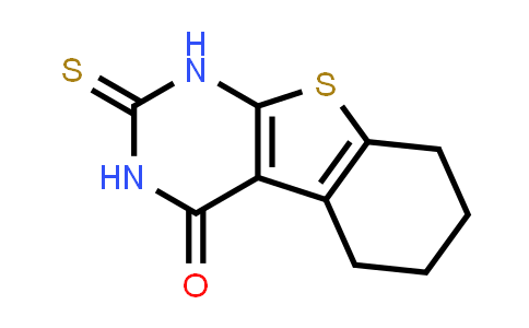 CAS No. 38201-60-4, 2-Thioxo-2,3,5,6,7,8-hexahydrobenzo[4,5]thieno[2,3-d]pyrimidin-4(1H)-one
