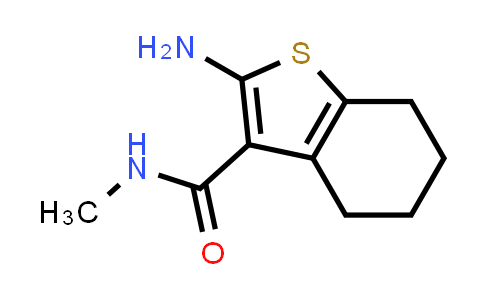 CAS No. 38201-62-6, 2-Amino-N-methyl-4,5,6,7-tetrahydro-1-benzothiophene-3-carboxamide