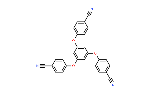 CAS No. 382137-86-2, 4,4',4''-(Benzene-1,3,5-triyltris(oxy))tribenzonitrile
