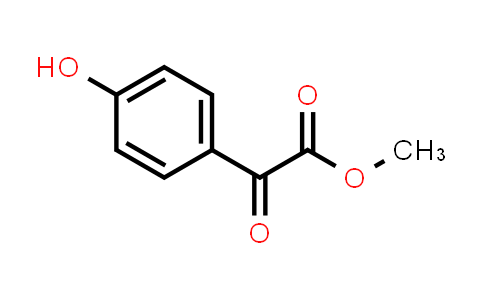 CAS No. 38250-16-7, methyl 2-(4-hydroxyphenyl)-2-oxoacetate