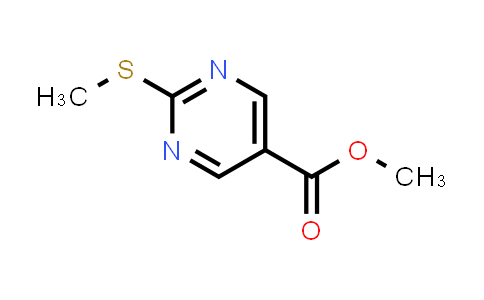 CAS No. 38275-41-1, Methyl 2-(methylthio)pyrimidine-5-carboxylate
