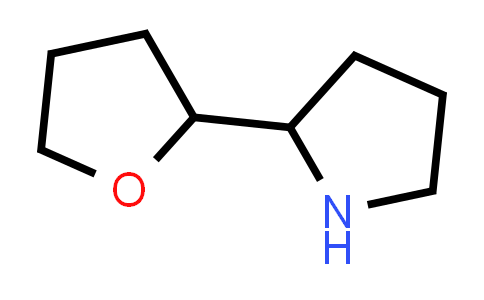 CAS No. 383127-91-1, Pyrrolidine, 2-(tetrahydro-2-furanyl)-