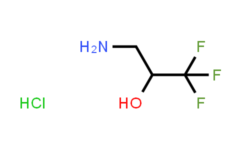 CAS No. 3832-24-4, 3-Amino-1,1,1-trifluoropropan-2-ol hydrochloride