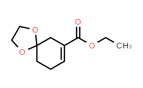 CAS No. 38334-83-7, Ethyl 1,4-dioxaspiro[4.5]dec-7-ene-7-carboxylate