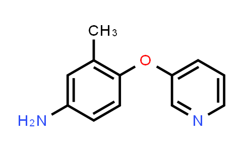 CAS No. 383434-56-8, 3-Methyl-4-(pyridin-3-yloxy)aniline
