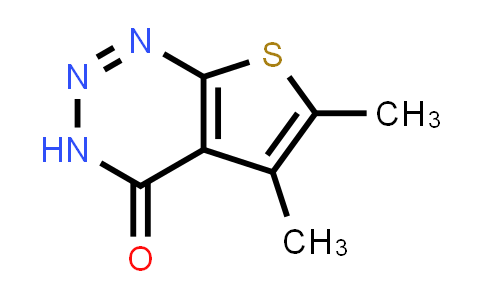CAS No. 38359-85-2, 5,6-Dimethyl-3H,4H-thieno[2,3-d][1,2,3]triazin-4-one