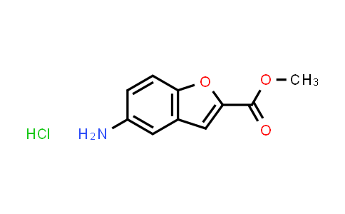 CAS No. 383677-67-6, Methyl 5-amino-1-benzofuran-2-carboxylate hydrochloride