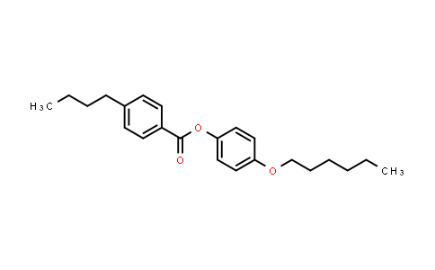 CAS No. 38454-28-3, 4-(Hexyloxy)phenyl 4-butylbenzoate