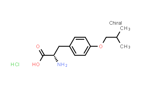 CAS No. 38589-91-2, (S)-2-Amino-3-(4-isobutoxyphenyl)propanoic acid hydrochloride