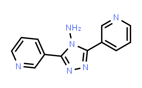 CAS No. 38629-66-2, 3,5-Di(pyridin-3-yl)-4H-1,2,4-triazol-4-amine