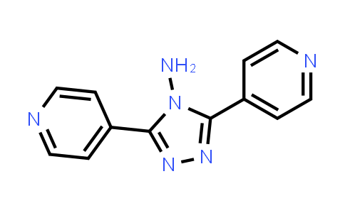 CAS No. 38634-05-8, 3,5-Di(pyridin-4-yl)-4H-1,2,4-triazol-4-amine