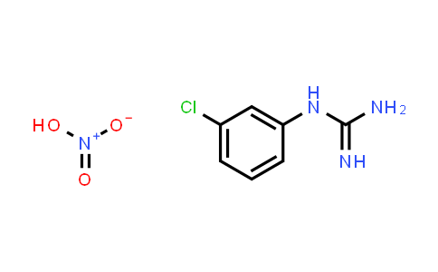 CAS No. 38647-81-3, 1-(3-chlorophenyl)guanidine nitrate