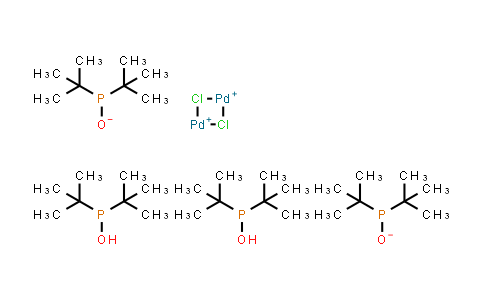 CAS No. 386706-31-6, Dihydrogen Di-μ-chlorotetrakis(di-tert-butylphosphinito)dipalladate