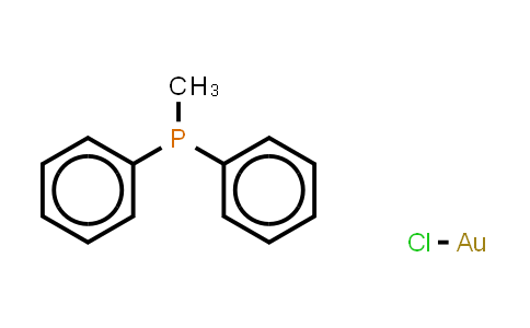 CAS No. 38686-38-3, CHloro(methyldiphenylphosphine)gold(I)
