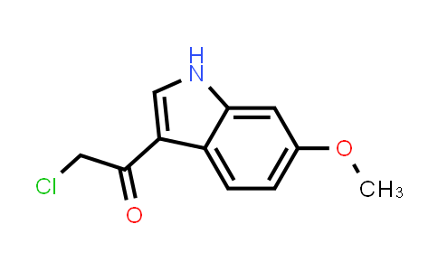CAS No. 38693-09-3, 2-Chloro-1-(6-methoxy-1H-indol-3-yl)ethan-1-one