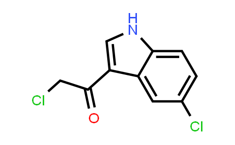 CAS No. 38693-11-7, 2-Chloro-1-(5-chloro-1H-indol-3-yl)ethan-1-one