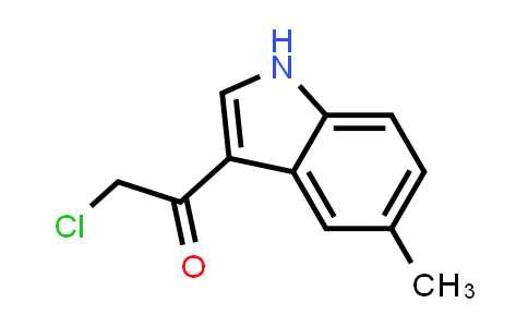 CAS No. 38693-12-8, 2-Chloro-1-(5-methyl-1H-indol-3-yl)ethan-1-one
