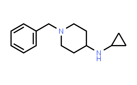 CAS No. 387358-47-6, 1-Benzyl-N-cyclopropylpiperidin-4-amine