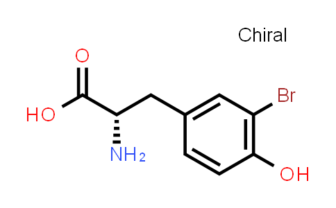 CAS No. 38739-13-8, (S)-2-Amino-3-(3-bromo-4-hydroxyphenyl)propanoic acid