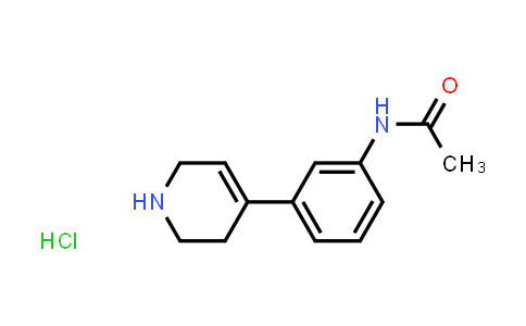 CAS No. 387827-21-6, N-(3-(1,2,3,6-tetrahydropyridin-4-yl)phenyl)acetamide hydrochloride