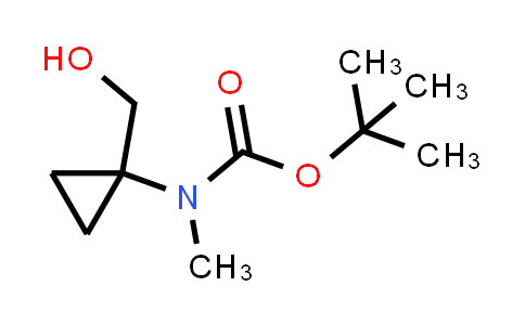 CAS No. 387845-13-8, tert-Butyl (1-(hydroxymethyl)cyclopropyl)(methyl)carbamate