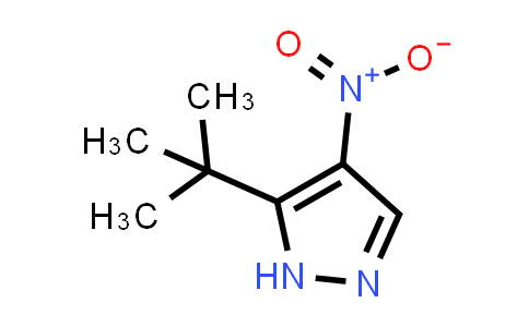 CAS No. 38858-95-6, 5-tert-Butyl-4-nitro-1H-pyrazole