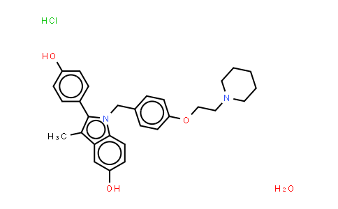 CAS No. 389125-71-7, Pipindoxifene (hydrochloride monohydrate)