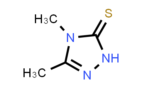 CAS No. 38942-50-6, 3,4-Dimethyl-1H-1,2,4-triazole-5-thione